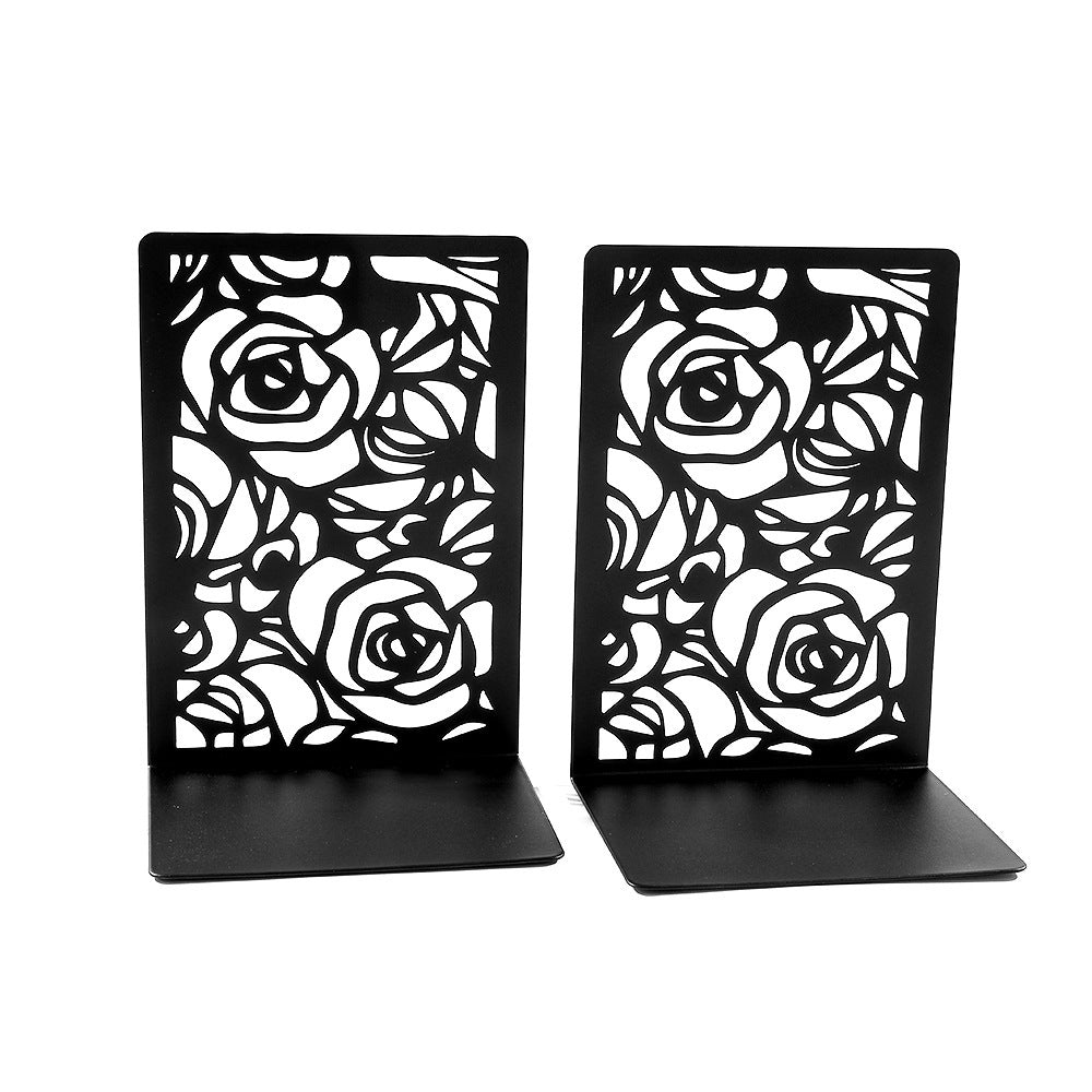 Artistic Floral Bookend Set