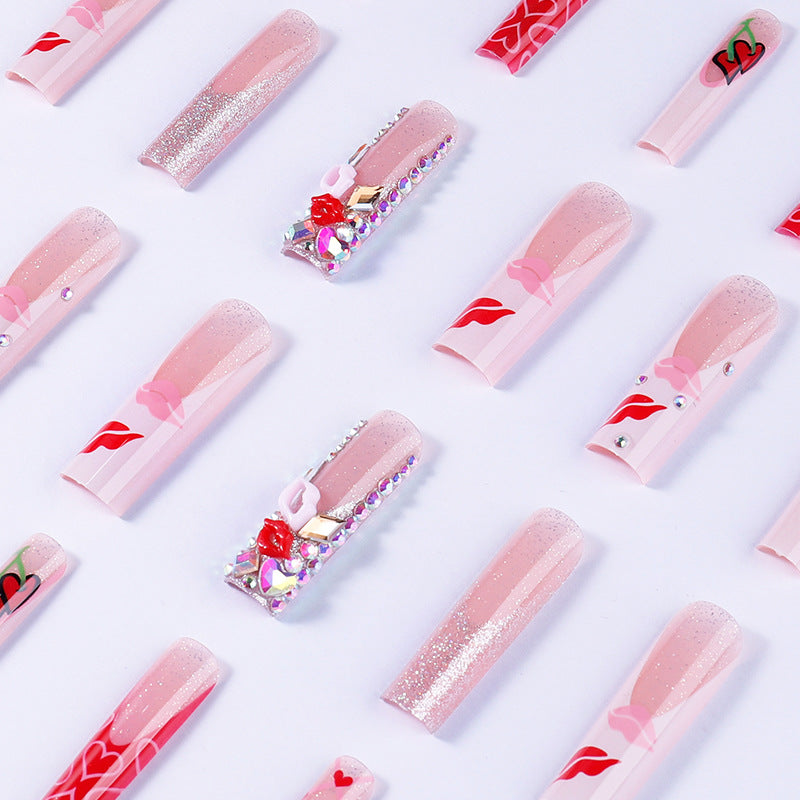 Decorative Press-On Nail Set