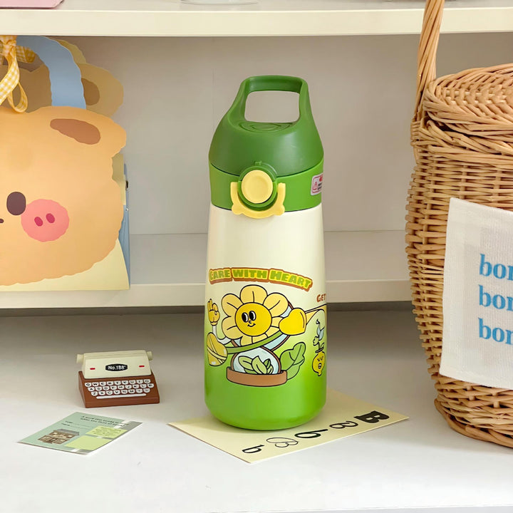 Women Kids Water Bottle with Child-Friendly Design Kalsten
