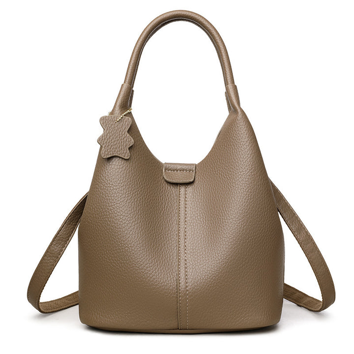 Chic Structured Leather Tote Bag