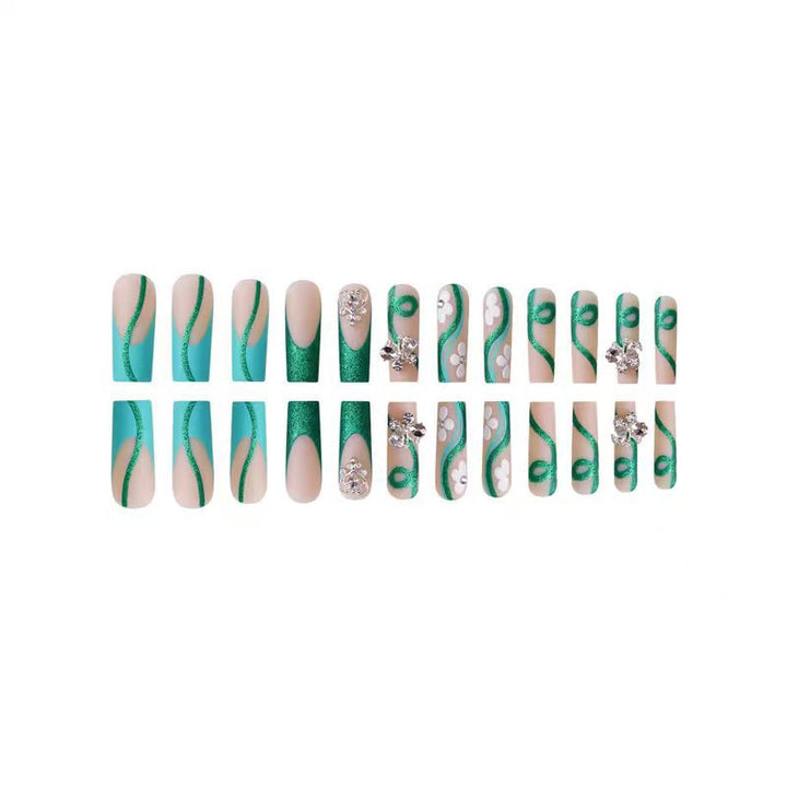 Glamorous Glittery Nail Art Extensions Kalsten