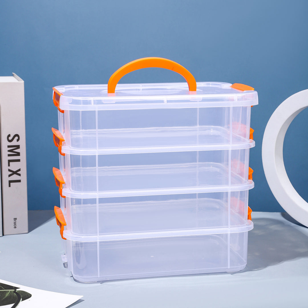 Stackable Multi-Compartment Storage Organizer Kalsten