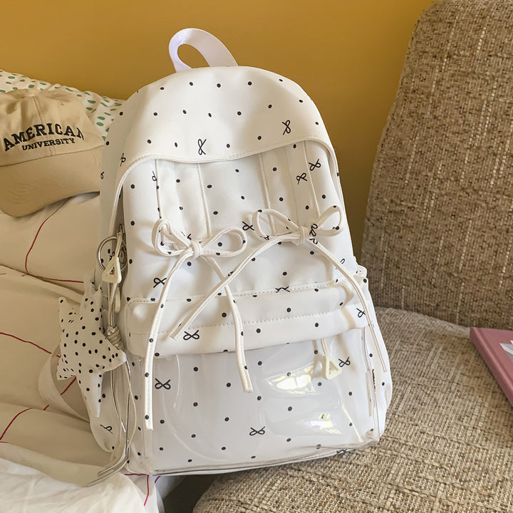 Playful Lightweight Printed Backpack Kalsten
