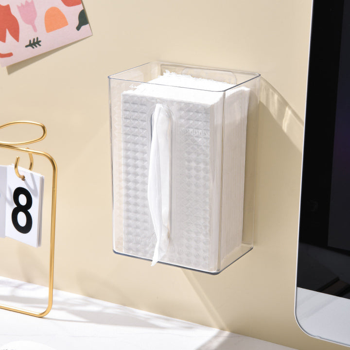 Multifunctional portrait acrylic storage container with viewing slot