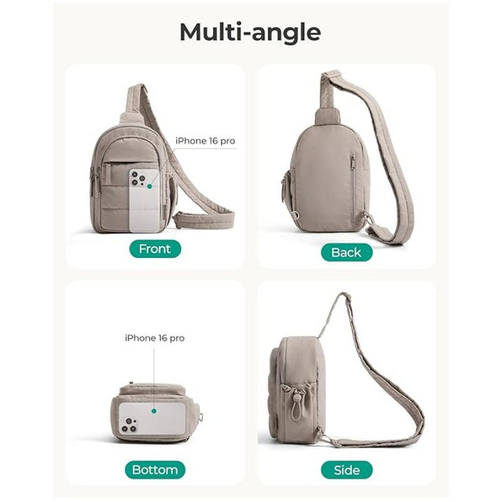 Modular Crossbody Bag with Practical Compartments Kalsten