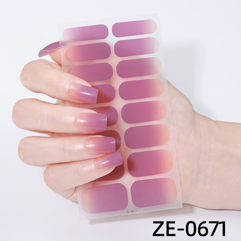 Gradient Ombre Nail Wraps