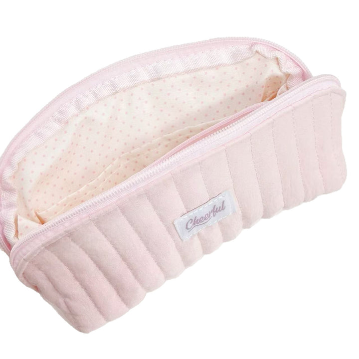 Multi-Compartment Plush Storage Pouch