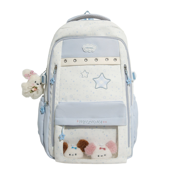 Transparent Pocket Backpack Kalsten