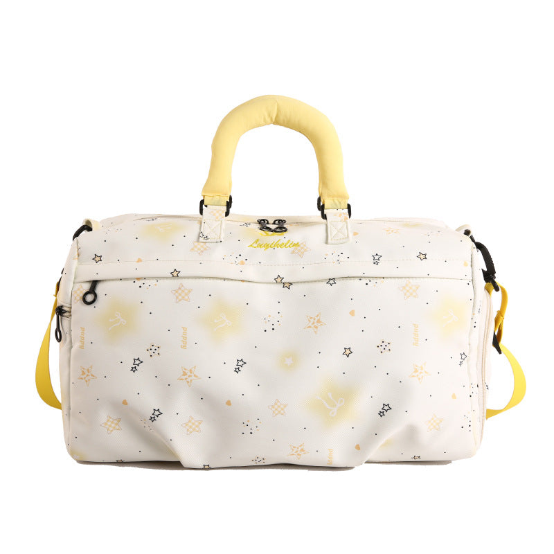 Star-Patterned Travel Duffle Bag Kalsten