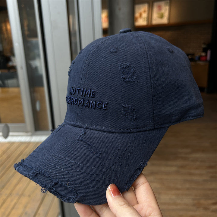 Women's Distressed Cotton Adjustable Baseball Cap Kalsten 1784084193
