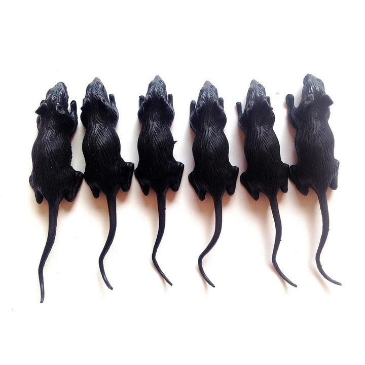 Realistic Black Mouse Toy Kalsten