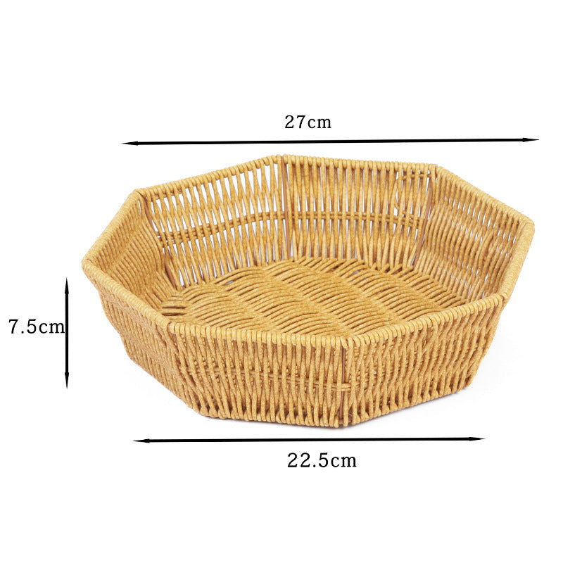 Decorative Hexagonal Storage Basket Kalsten
