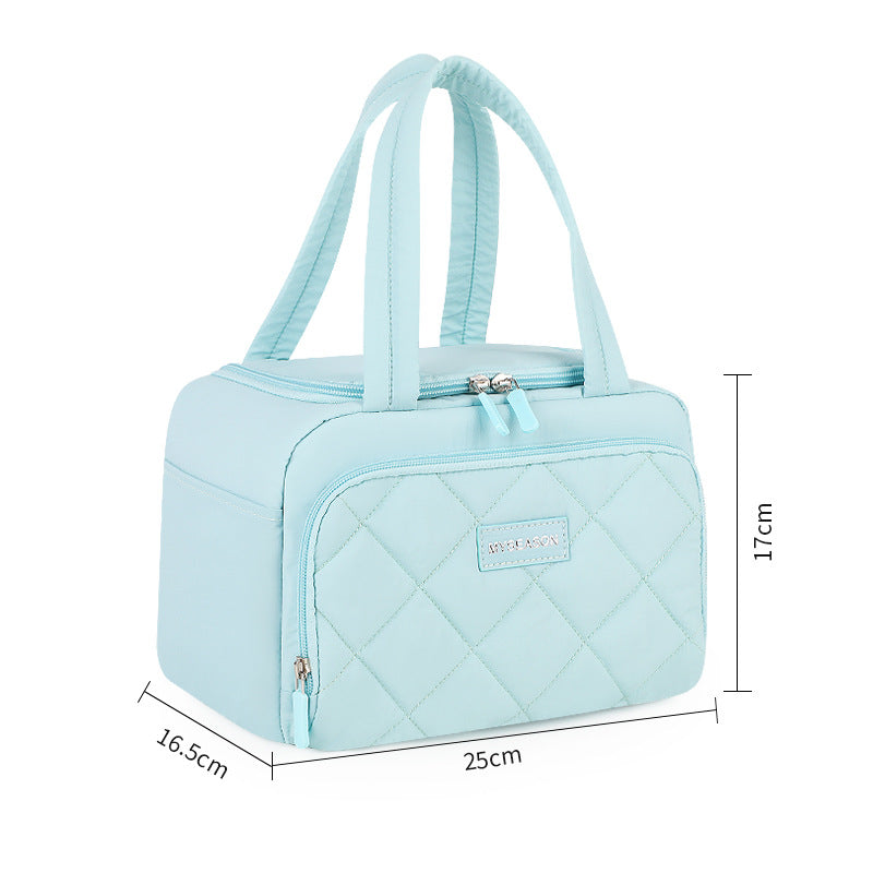 Insulated Zip-Top Lunch Tote