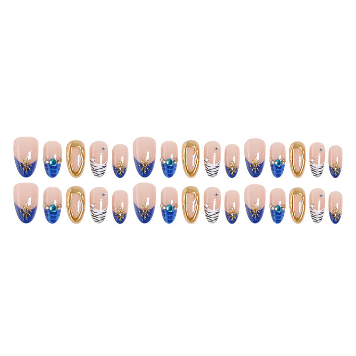 Artistic art nails with elegant accents Kalsten