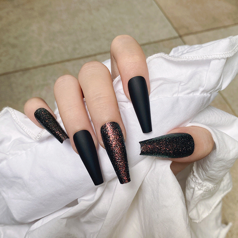 Elegant Matte Stiletto Nail Extensions