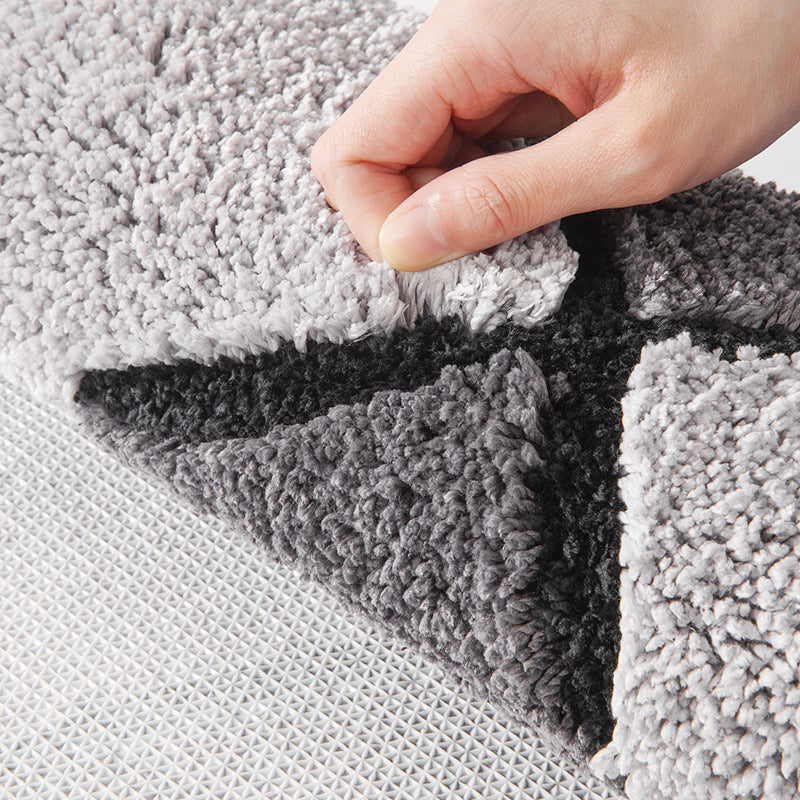 Geometric Pattern Bathroom Mat Kalsten