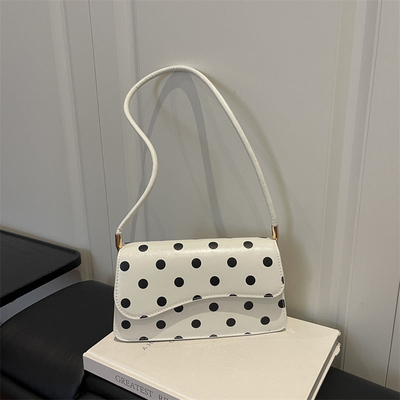 Chic Polka Dot Shoulder Bag