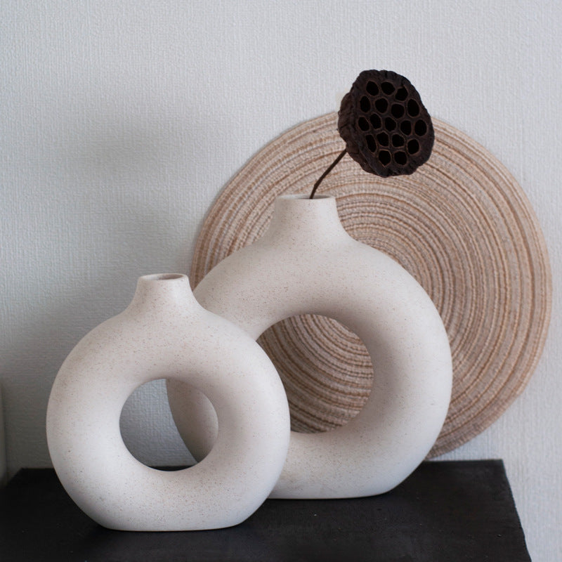 Modern Abstract Ceramic Flower Vase