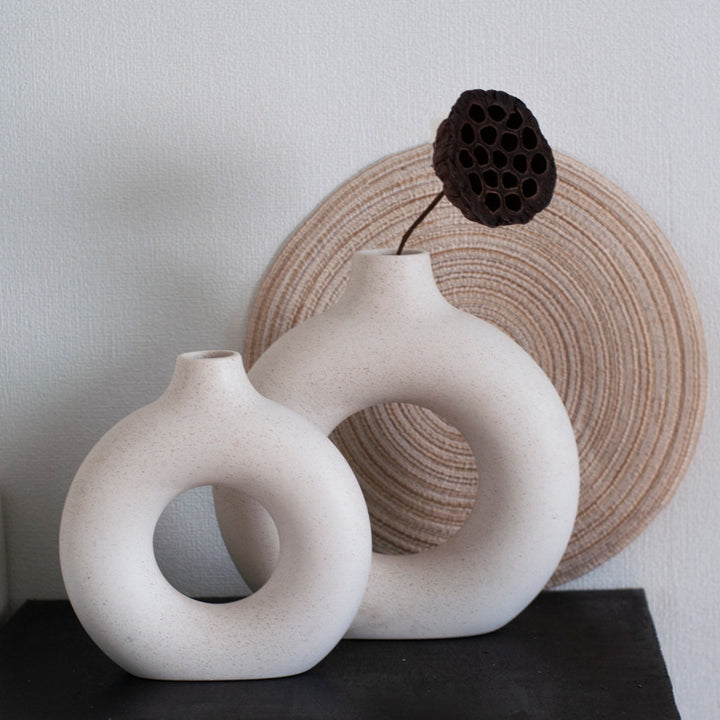 Modern Abstract Ceramic Flower Vase