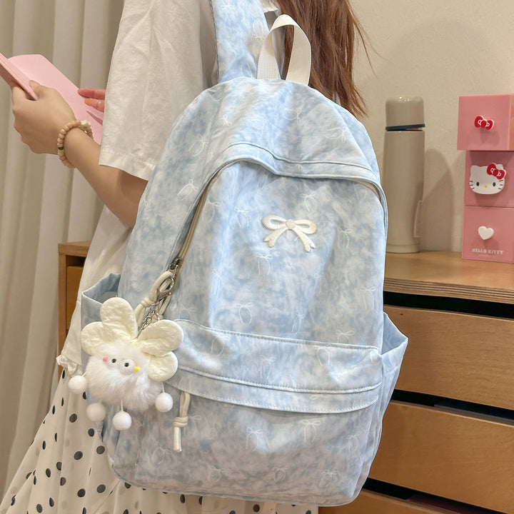 Playful Embroidered Backpack Kalsten