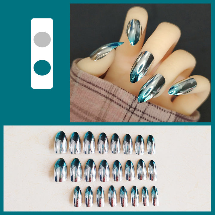 Metallic Ombre Press-On Nail Set