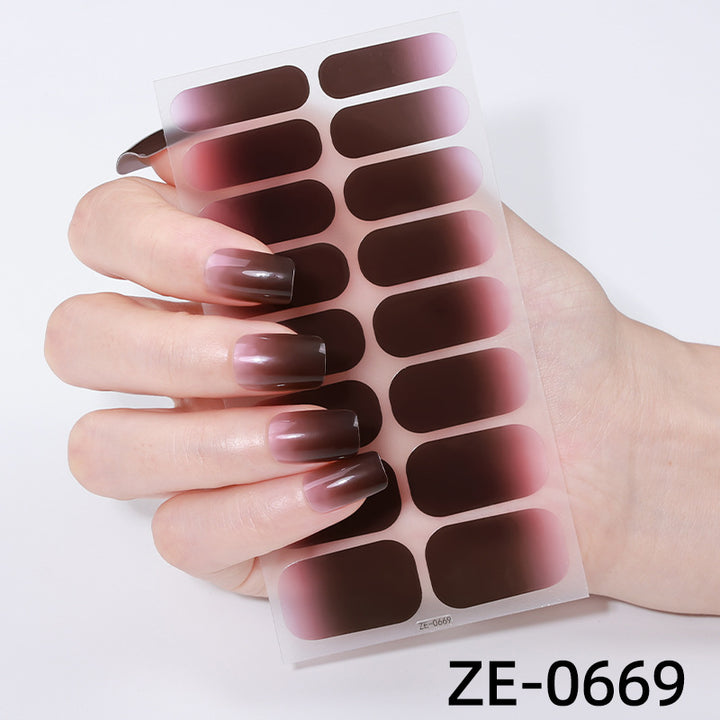 Ombre Gradient Nail Wraps