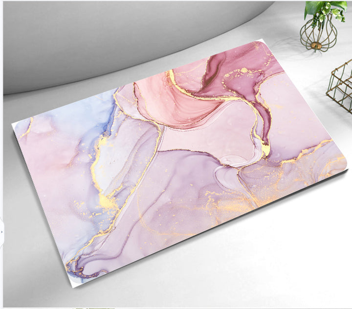 Luxurious Abstract Design Bath Mat Kalsten