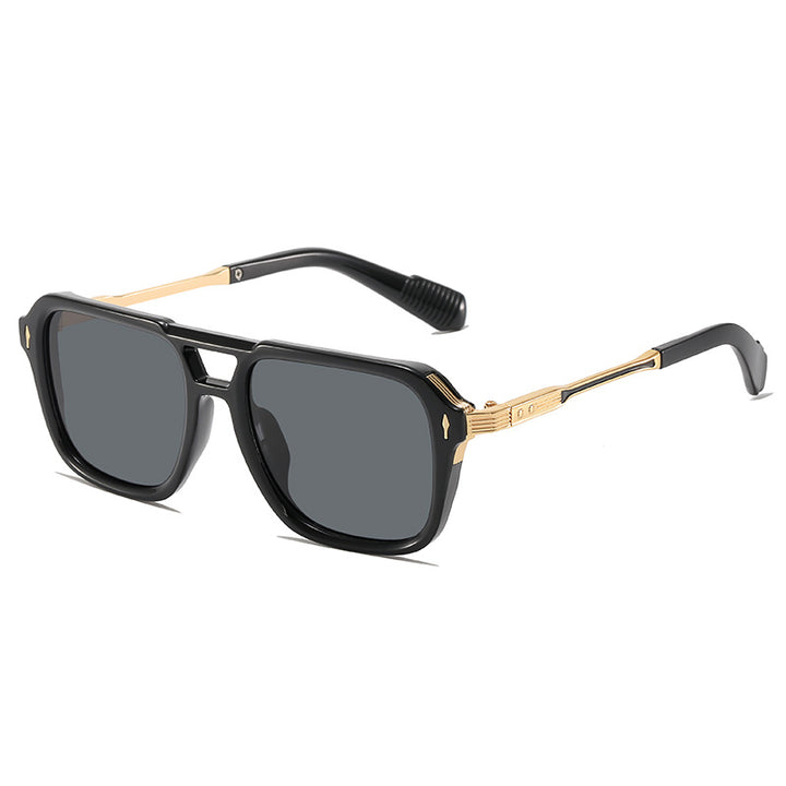 Bold Geometric Frame Sunglasses Kalsten