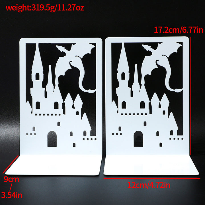 Fantasy Castle-Themed Decorative Bookends