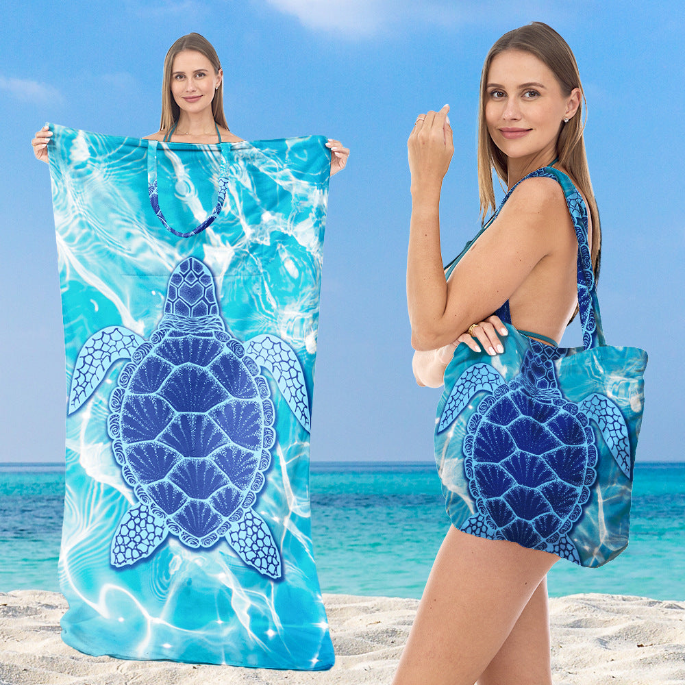 Tote bag with integrated towel Kalsten