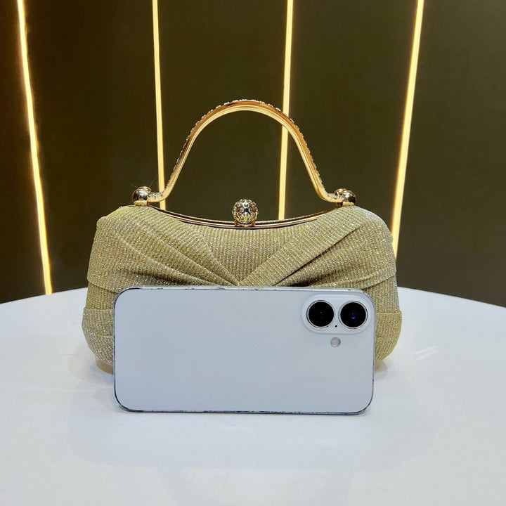 Glamorous Twisted Evening Handbag