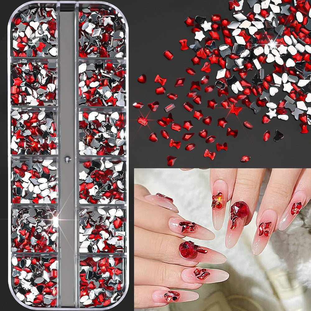 Nail Art Decorative Gemstone Set