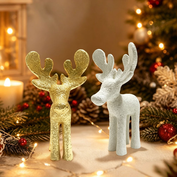 Stylish Reindeer Sculpture Kalsten