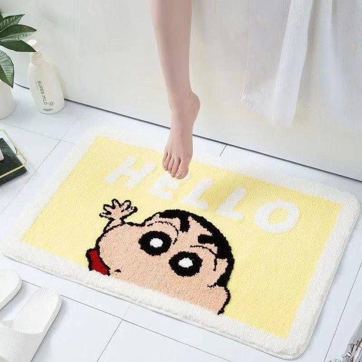 Cartoon Character Bathroom Rug for Home