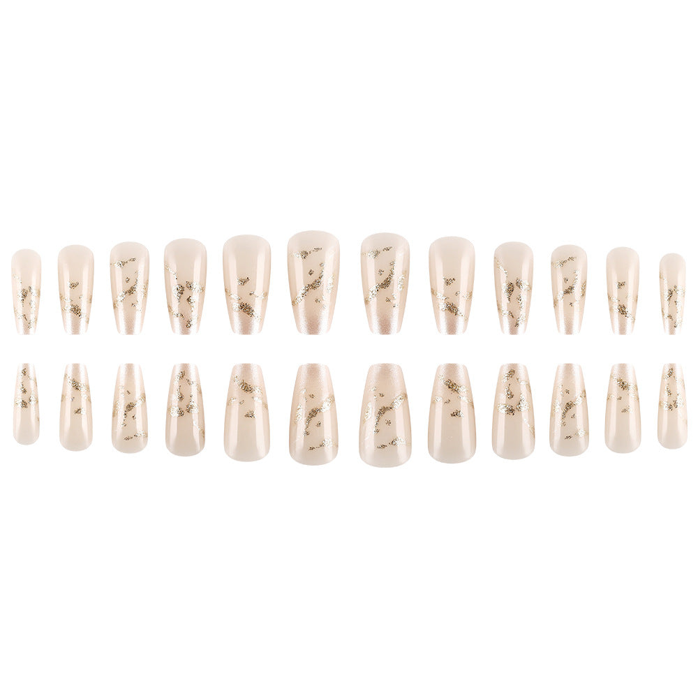 Glittery Elegance Press-On Nail Set Kalsten