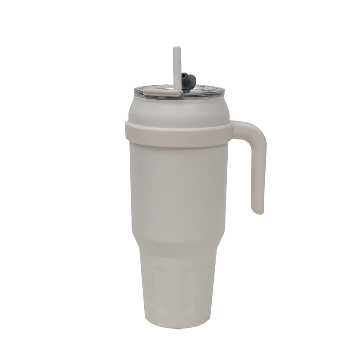 Women's Insulated To-Go Cup with Ergonomic Handle and Flexible Straw Kalsten