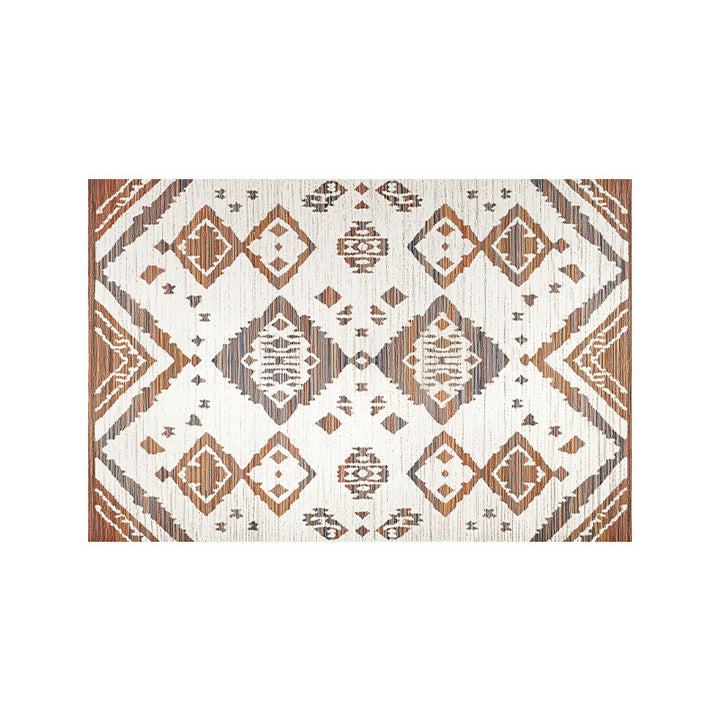 Geometric Pattern Area Rug Kalsten