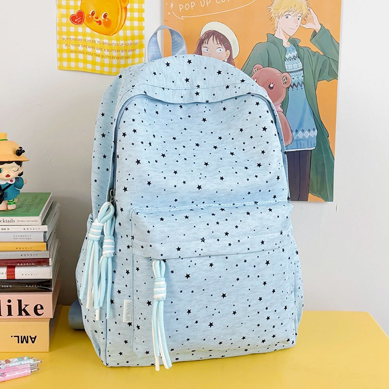 Star-Print Casual Backpack Kalsten