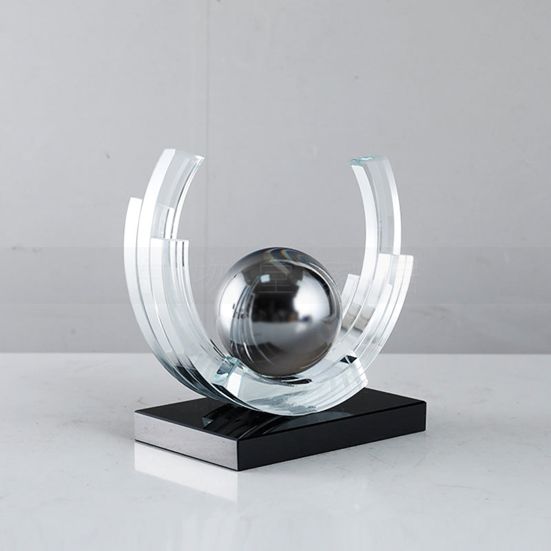 Modern Geometric Abstract Sculpture