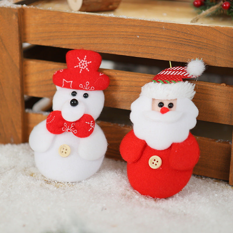 Festive Plush Christmas Ornaments Kalsten