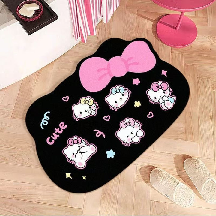 Cute Character-Themed Bath Mat