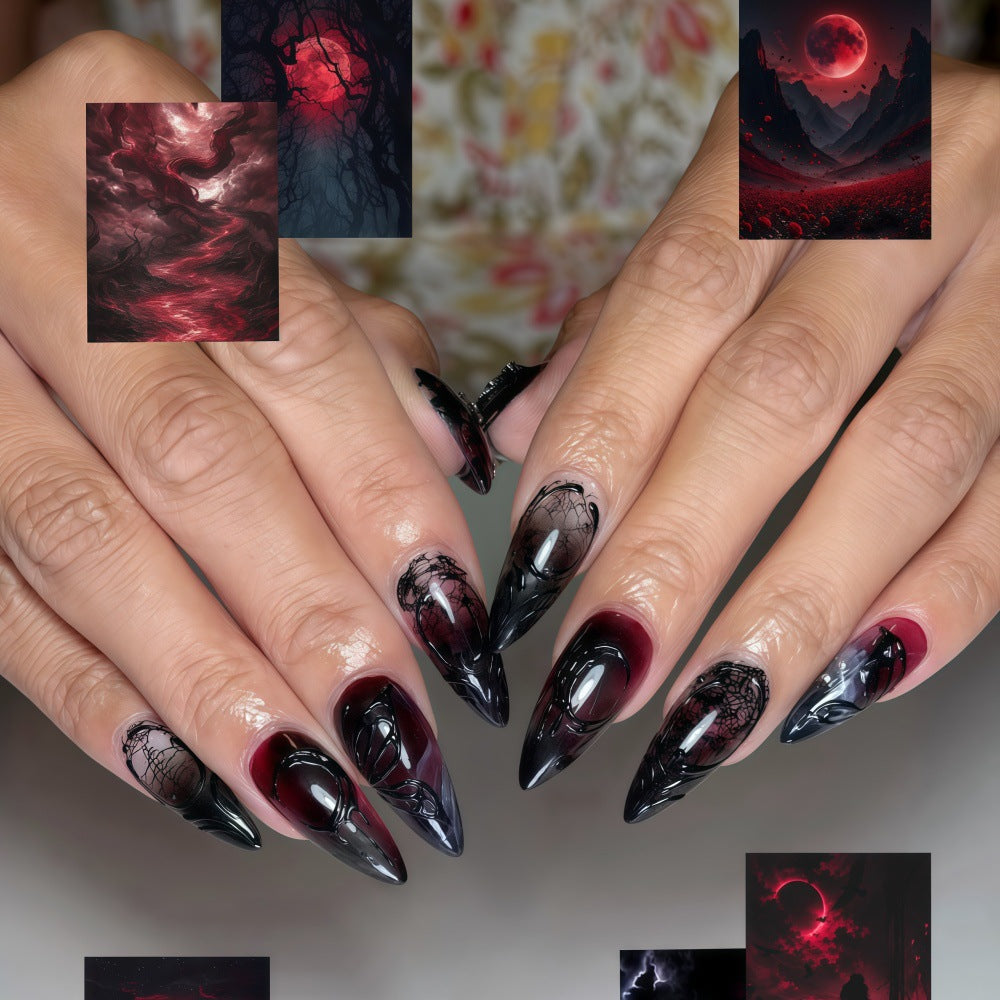 Artful Halloween Art Nails Kalsten