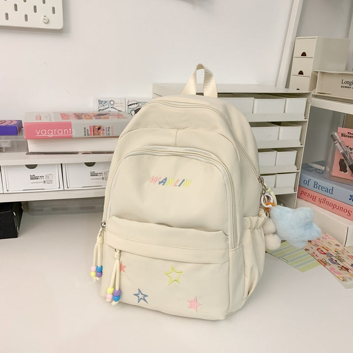 Playful Star-Embellished Backpack Kalsten