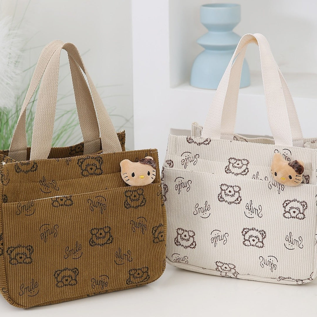 Cute Fun Cartoon Themed Mini Tote Bag Kalsten