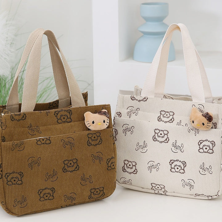 Cute Fun Cartoon Themed Mini Tote Bag Kalsten