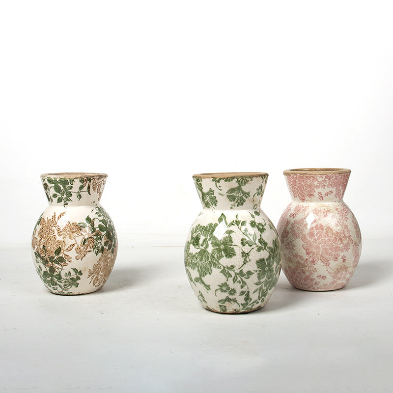 Floral Ceramic Vase Kalsten