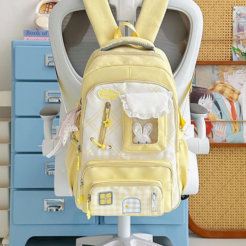Cute Animal Print School Backpack Kalsten