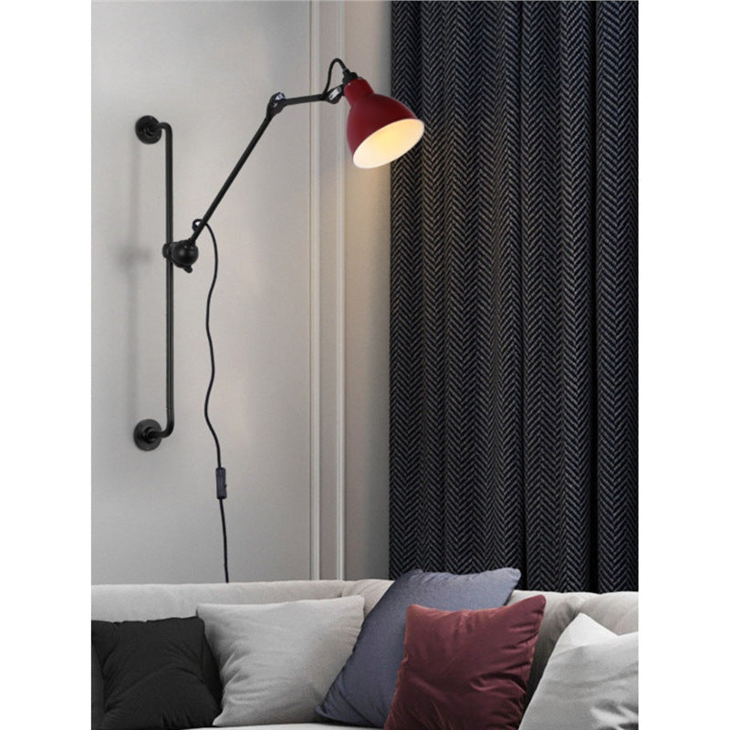 Adjustable Wall-Mounted Task Lamp