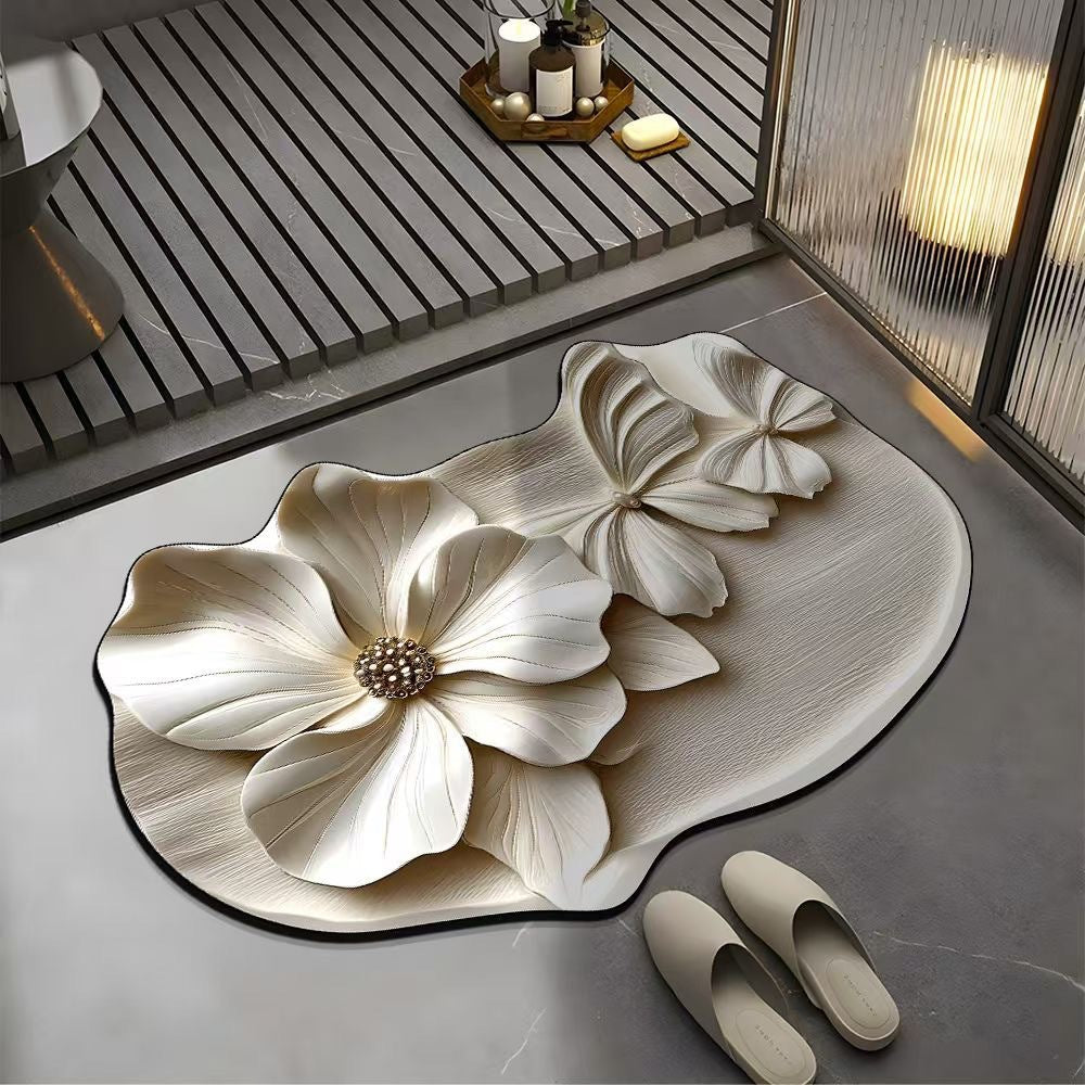 Floral Design Area Mat Kalsten