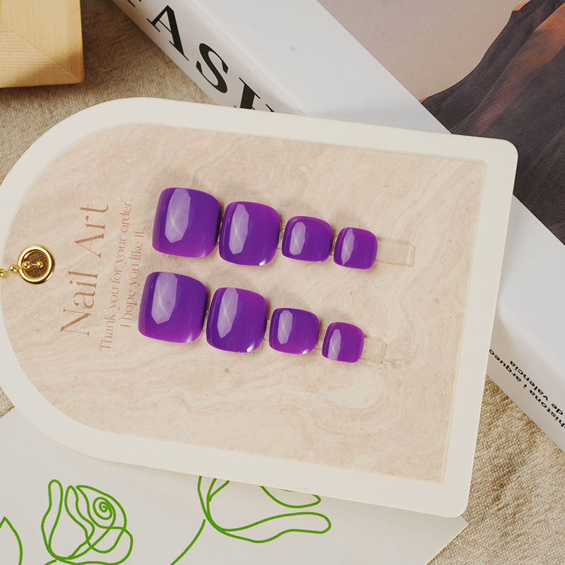 Premium Matte Finish Press-On Toenails Kalsten